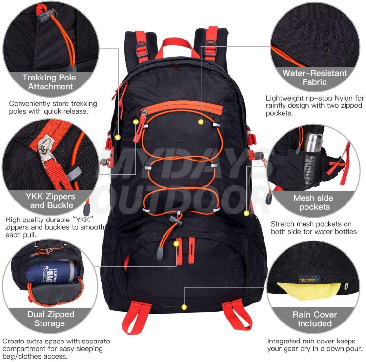 Versatile High Performance Hiking Backpack MDSCA1 Mydays Outdoor