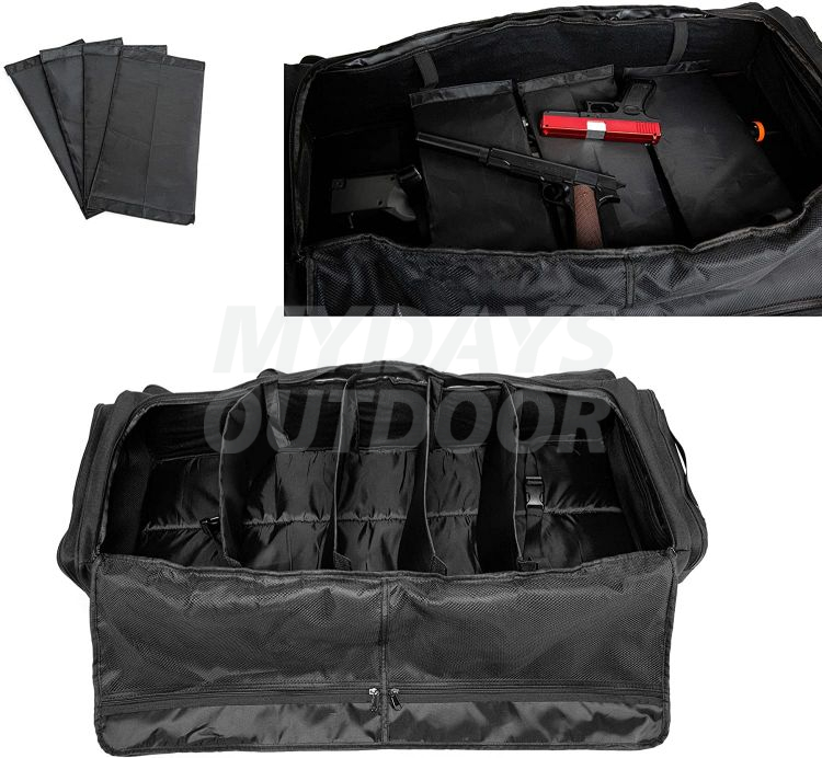 36 inch Tactical Rifle Pistol Gun Bag with 4 Detachable Inner Dividers MDSHG-5