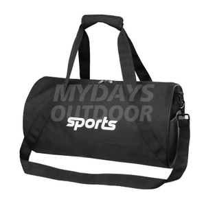 Large Capacity Custom Logo Cylinder Gym Sport Bag with Shoe Compartment MDSCU-3