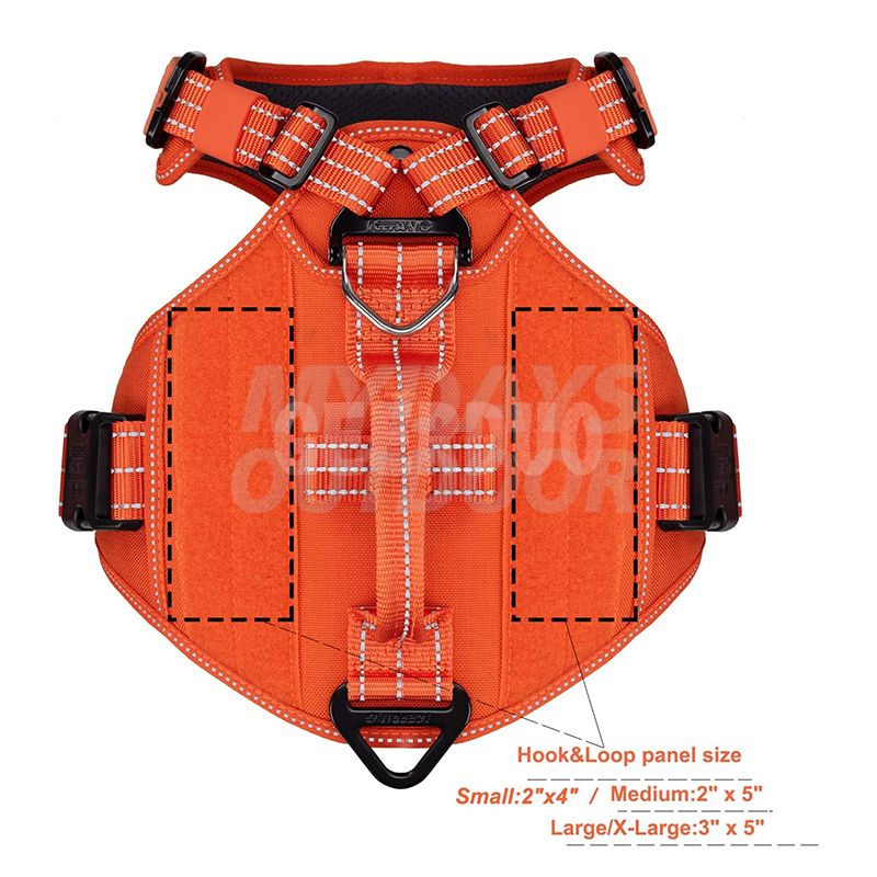 Quick-Moving Tactical Dog Harness MDSPH-003