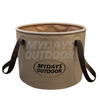 Collapsible Bucket with Handle Multifunctional Foldable Water Container MDSCD-7