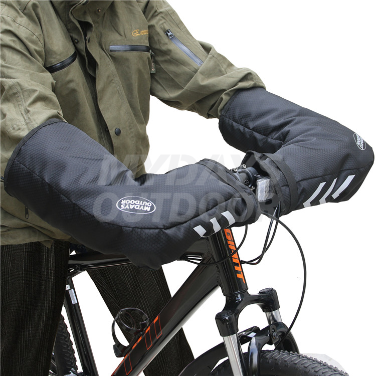 Fahrrad-Lenker-Fäustlinge, Radfahren, warm, winddicht, für kaltes Wetter, MDSSA-1