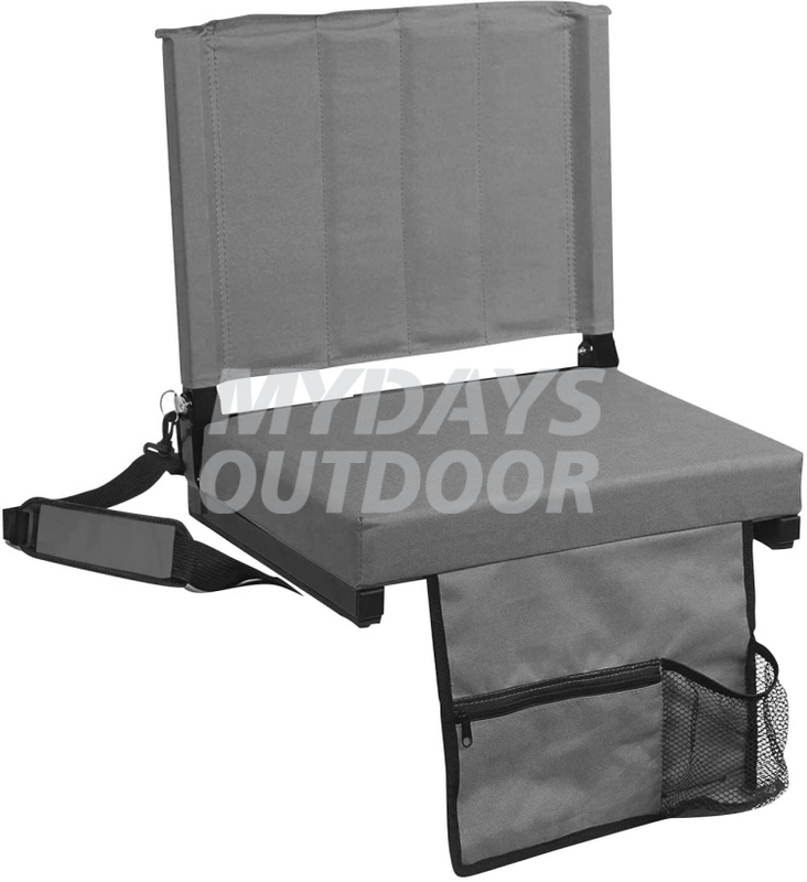 Bleachers Stadium Chair with Shoulder Strap Cup Holder MDSCS4 Mydays