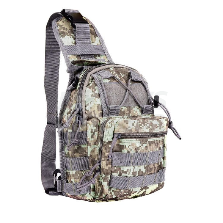 Water Resistant Sling Backpack Outdoor Tactical Shoulder Bag MDSHS-2
