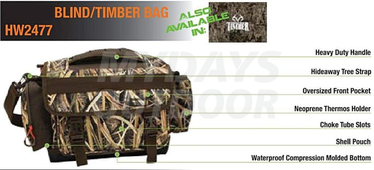 Outdoors Camo Blind Bag Duck Hunting Bag Duffle Bag MDSHW-4