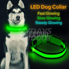 Rechargeable LED Dog Collar MDSPH-006