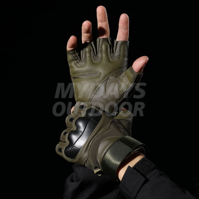 Tactical Fingerless Gloves for Motorcycle Motorbike Hunting Gloves MDSTA-2