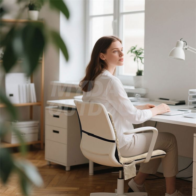 Bubble Velvet Heated Seat Cushion (3)