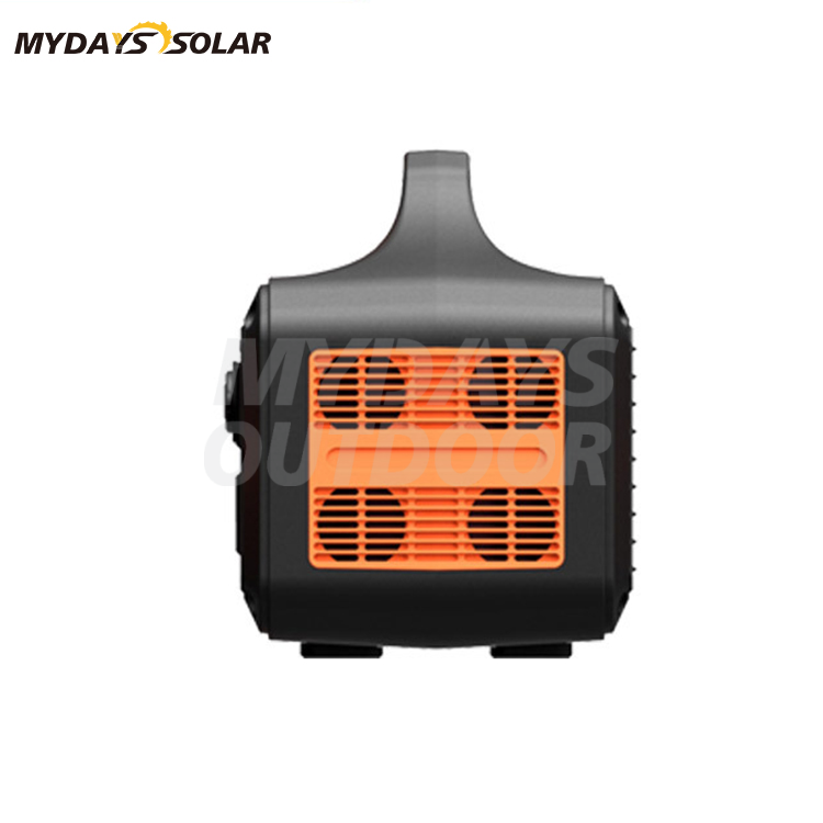 Portable Power Station 600W Solar Generator Backup Battery, 1000W AC Outlets/DC Ports MDSO-3