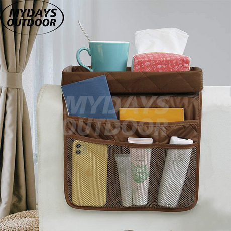 Sofa Armrest Organizer Caddy with Cup Holder Tray MDSOO-6