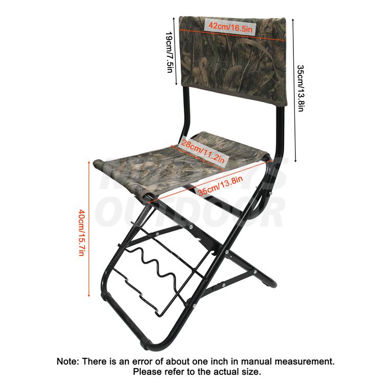 Aquatic Plant Camouflage Fishing Folding Chair (10)