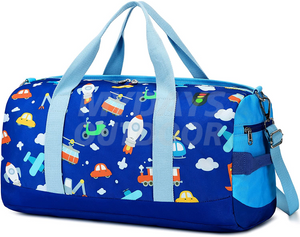 Duffle Bag for Kids Sports Travel Overnight Bag Weekender MDSSD-4