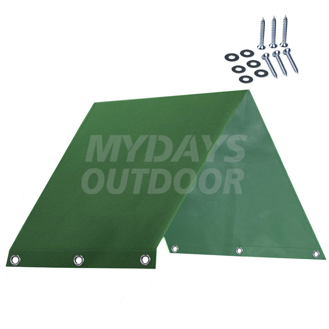 Toldo tipo vela de sombra para el sol, toldo con bloque UV para exteriores, Patio, jardín, patio trasero, MDSGS-3