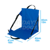  Portable Stadium Seat Cushion Lightweight Padded Seat for Sporting Events and Outdoor Concerts MDSCS-2