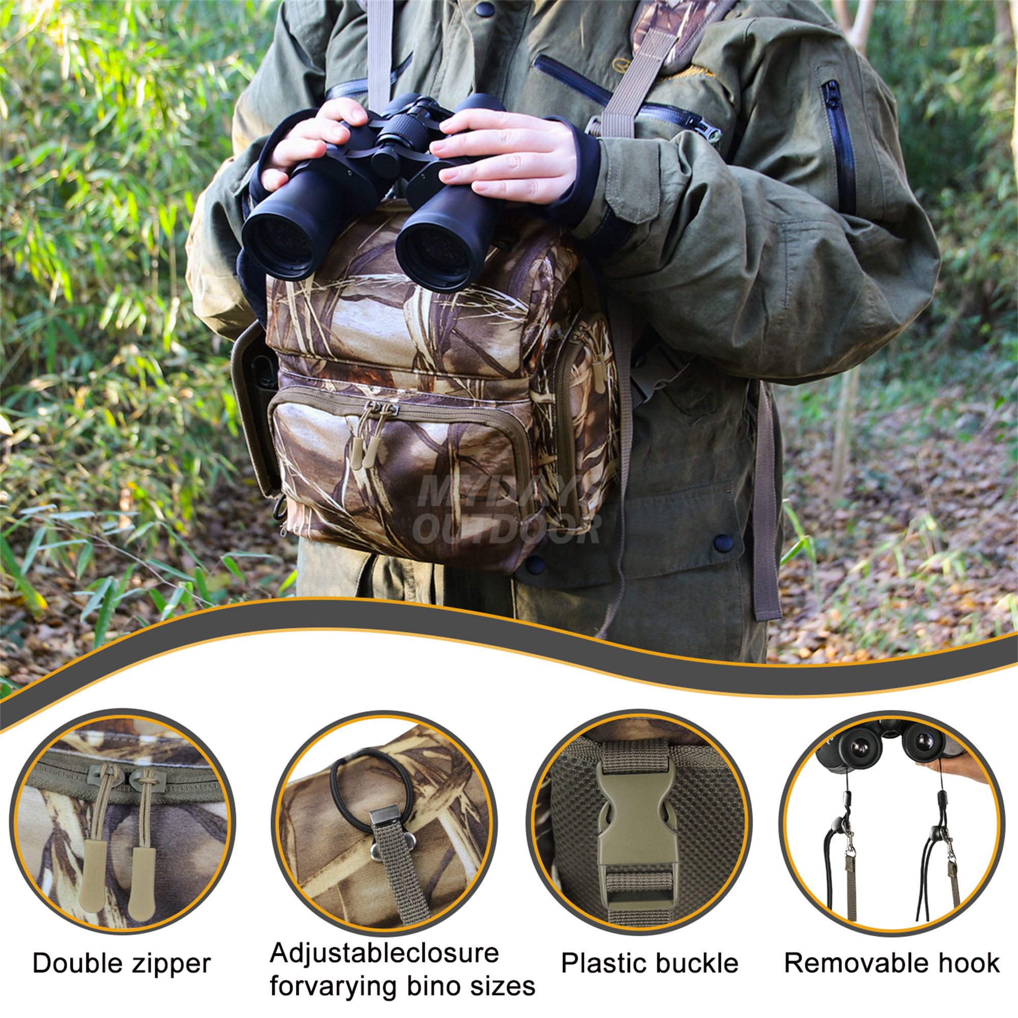  pack binocular ທົນທານ mdshv-10