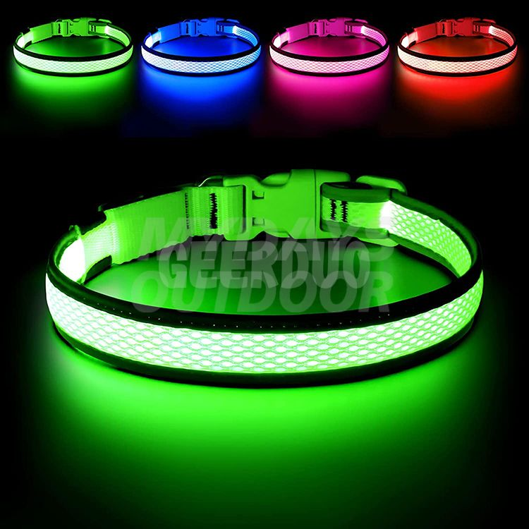 Rechargeable LED Dog Collar MDSPH-006