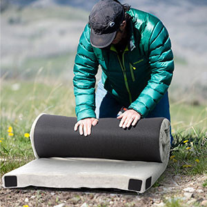 Matelas de camping en mousse à mémoire de forme (11)