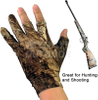 Camouflage Hunting Gloves Fingerless Gloves Pro Anti-Slip Sun Protection MDSHA-18