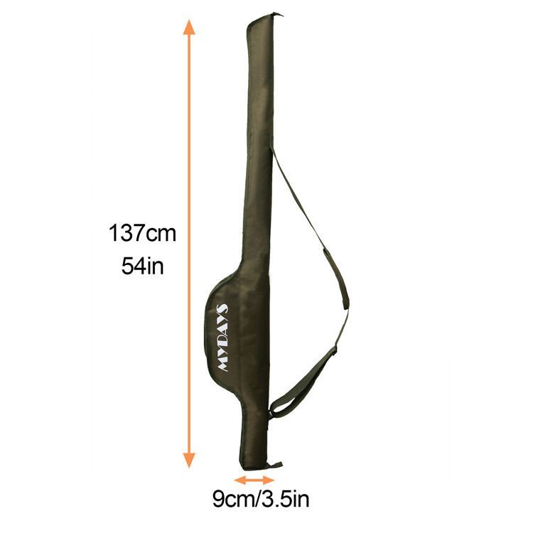 MSDFR-3 Fishing Rod Bag Size