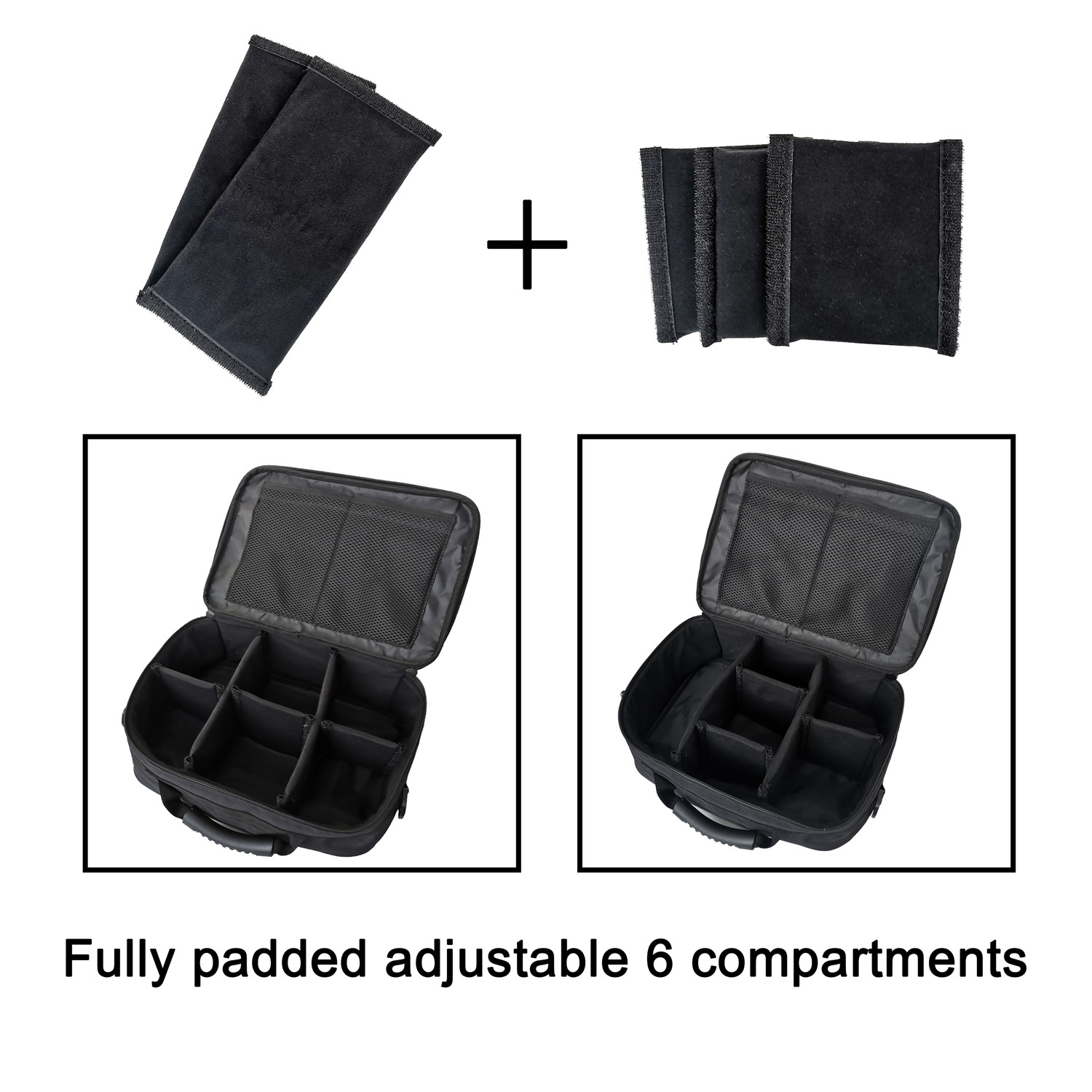 thumbnail image 2 of SM SunniMix Fishing Rod Case Fishing Pole Reel Gear Storage Bag 2 of 13