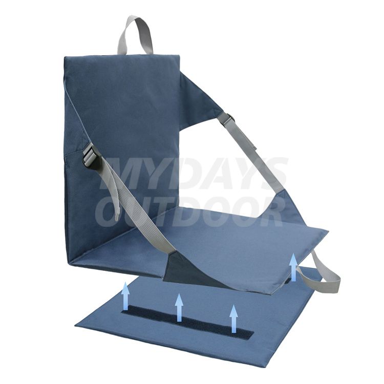 Blue Folding Seat Cushion With Additional Padding MYDAYS179