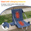 USB Power Heated Foldable Back Chair Pad MDSCS-38