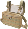 Molle Radio Chest Bag Tactical Chest Rig for Two Way Radio Walkie Talkies MDSSC-4