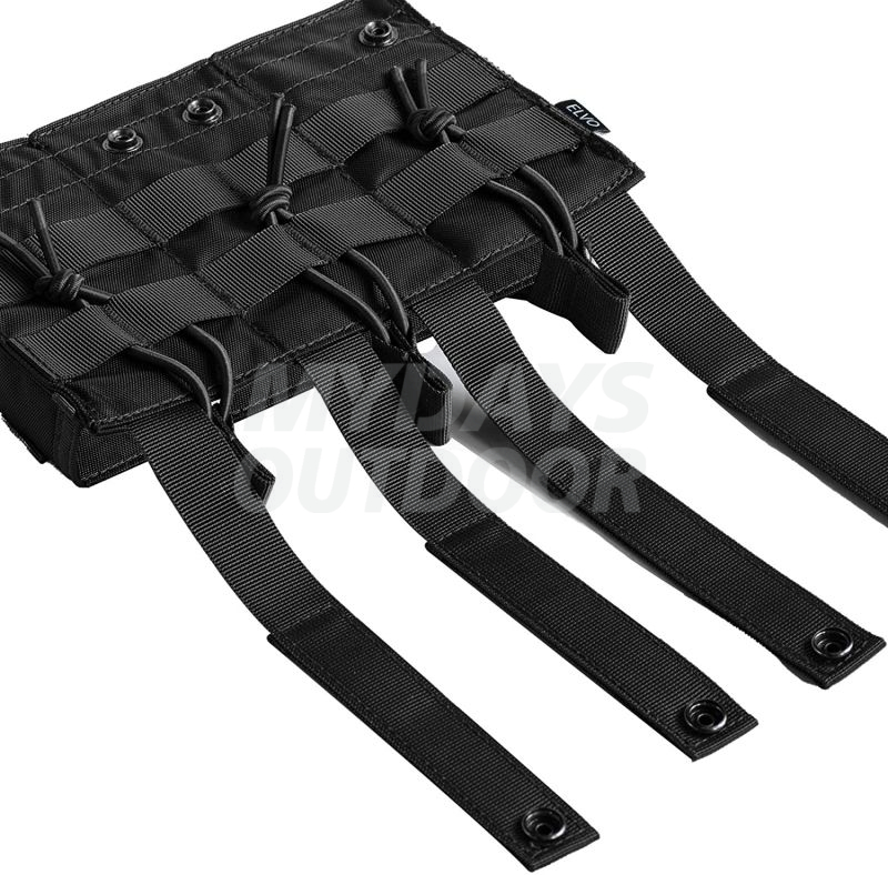 Open-Top Molle Double/Triple Magazine Tactical Mag Pouch voor geweer en pistool MDSTA-9