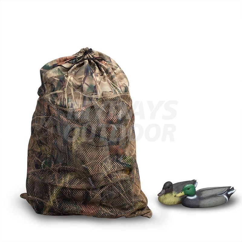 Mesh Decoy Bag for Duck Goose Turkey Waterfowl Hunting with Adjustable Straps MDSHC-7