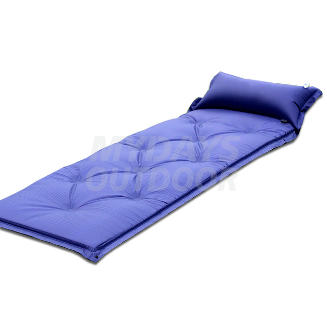 Colchoneta para dormir, colchón de aire para acampar con almohada MDSCM-26