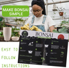 Kit de cultivo de bonsái - Kit de inicio de árbol bonsái premium