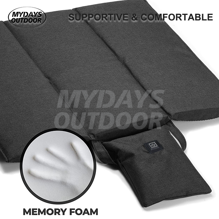  USB Portable Heating Seat Cushion Foldable Seat Cover Pad MDSCS25