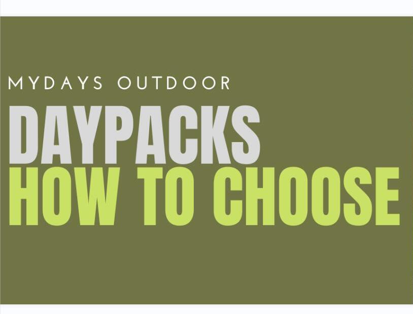 デイパックの選び方 - Mydays Outdoor
