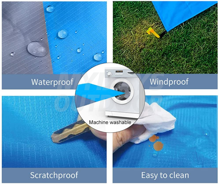 47 Adults Sand Free Waterproof Oversized Beach Blanket MDSCM3