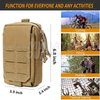Tactical Molle Pouches of Laser Cut Design Military Medical EMT Pouch MDSTA-10