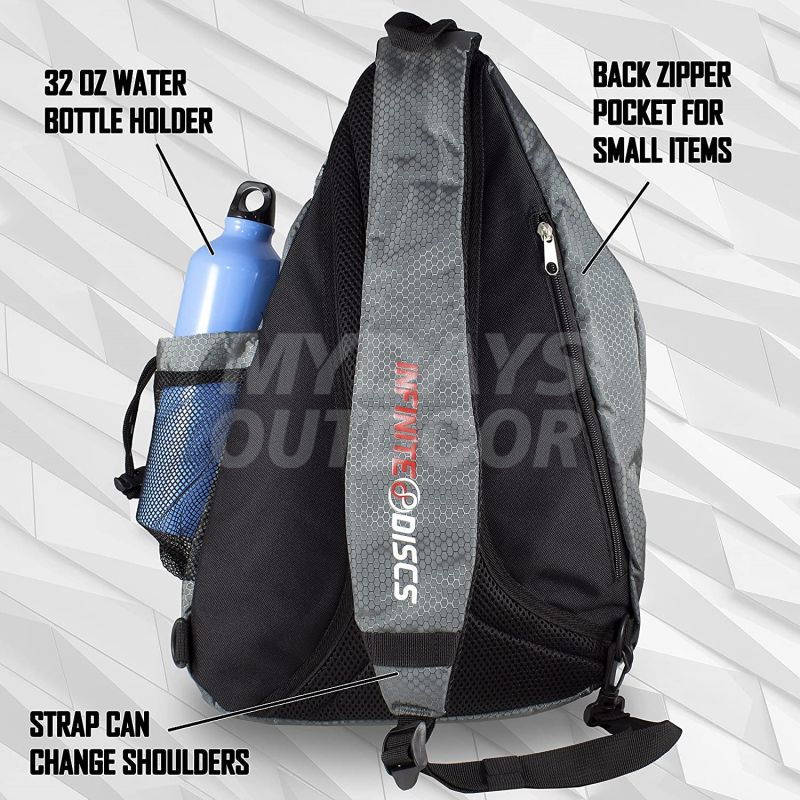  8-12 Discs Golf Backpack Slinger Bag | Multiple Colors MDSSF-5