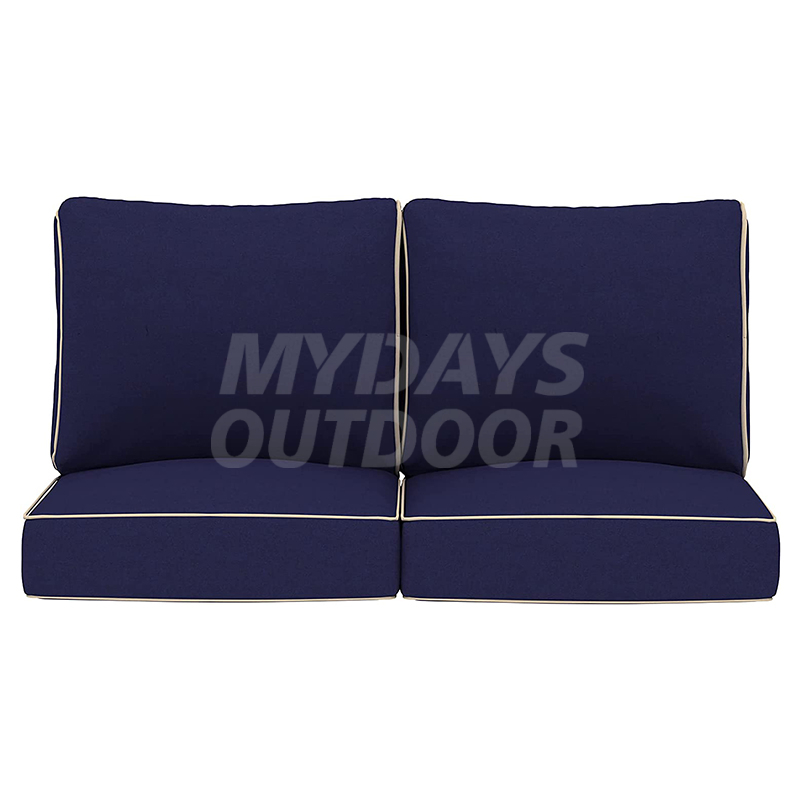 Patio 24x24 Replacement Cushions, 4 Piece Set, Navy MDSGE-11