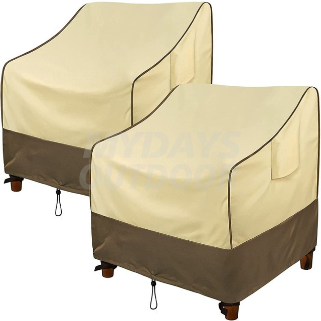 Uteplatsstolsöverdrag för utemöbler Lounge Deep Seat MDSGC-14