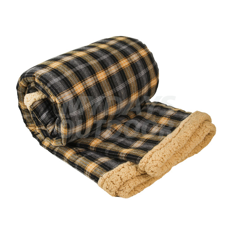 Waterproof Warm Large Camping Blanket with Sherpa Lining MDSCL-15