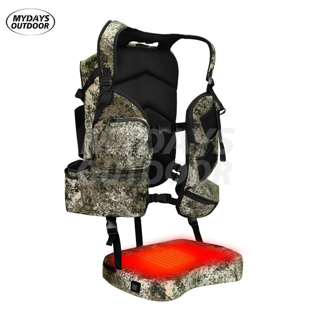 Backpack with Heated Seat Cushion MYDAYS120
