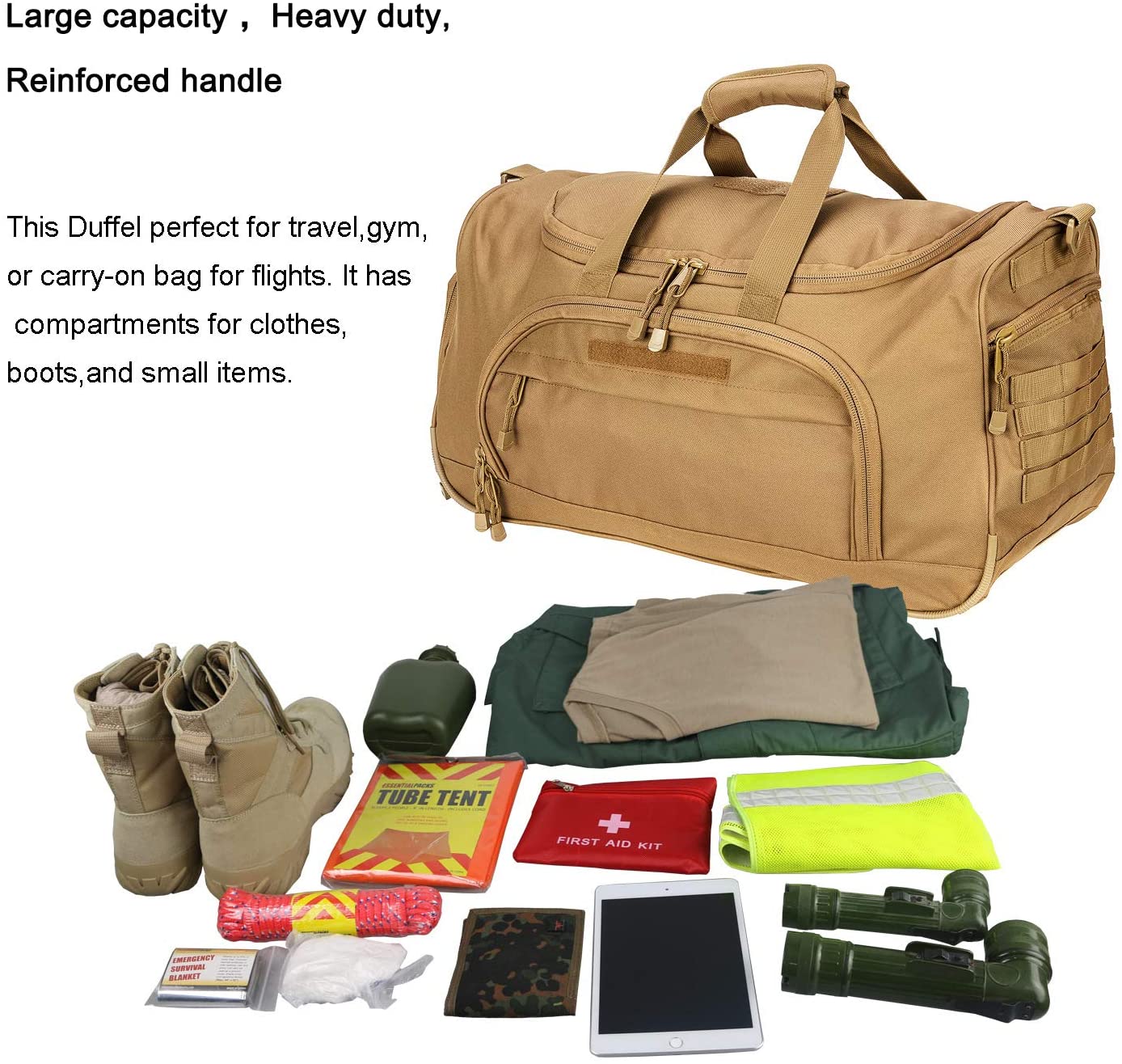 HD-3 Hunting and Tactical Duffle Bags6