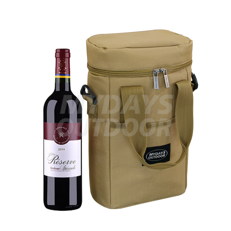 Portabotellas de vino portátil Bolsa enfriadora de vino aislada MDSCI-14