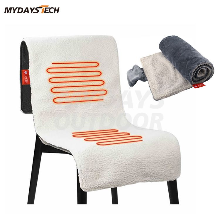 Heated Sherpa Chair Pad MDSCM-43