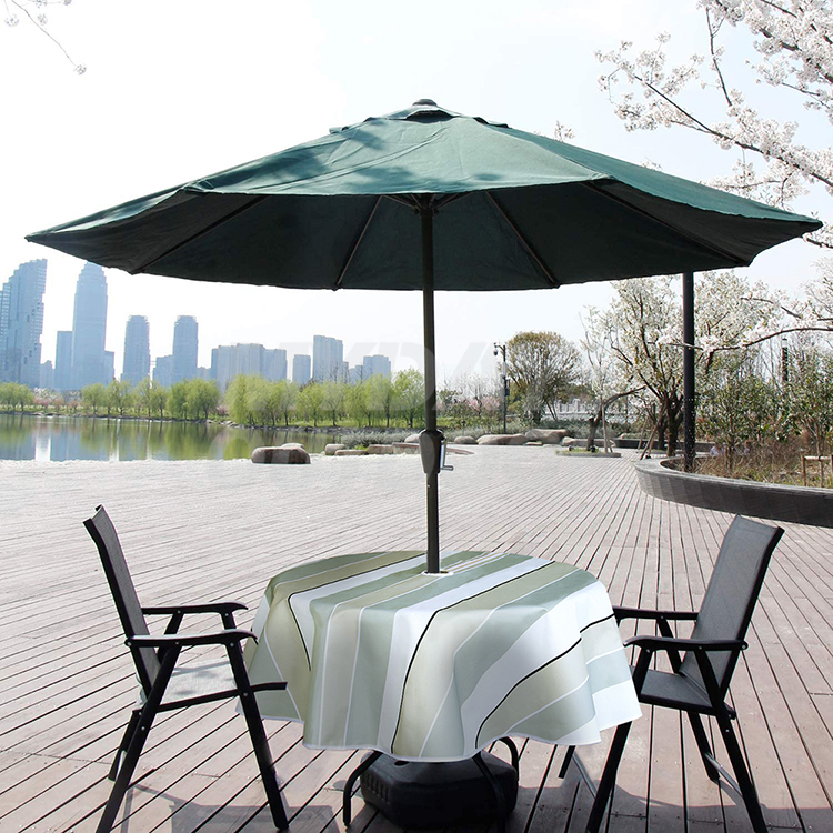 Outdoor Furniture Covers UV Resistant Water-Resistant Round Patio Garden Table Cover with Umbrella Hole MDSGC-4