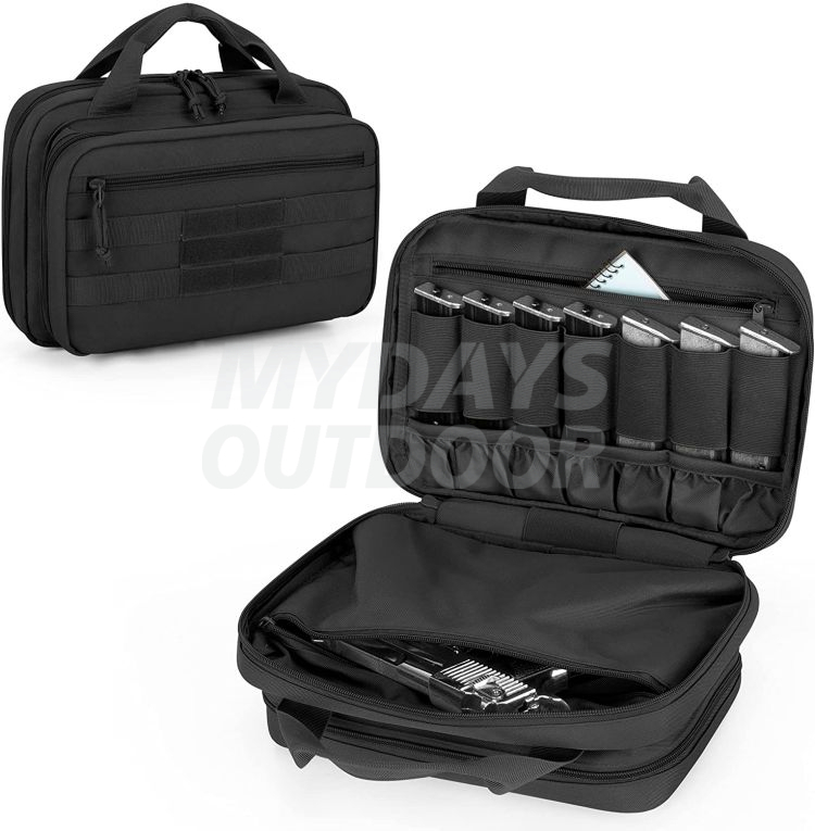 Soft Pistol Case Tactical Gun Range Bag for Handguns MDSHR4 Mydays
