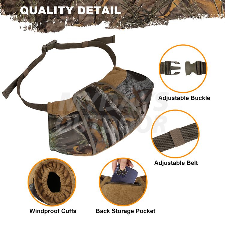 Fleece Warm Gloves With Window (2)