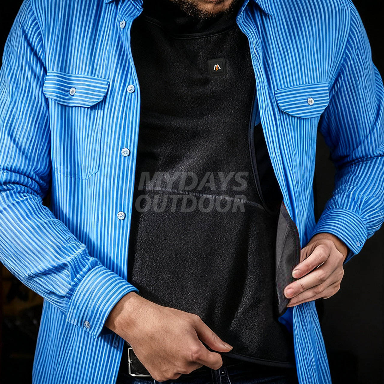 Adjustable Heated Warm Vest MYDAYS154