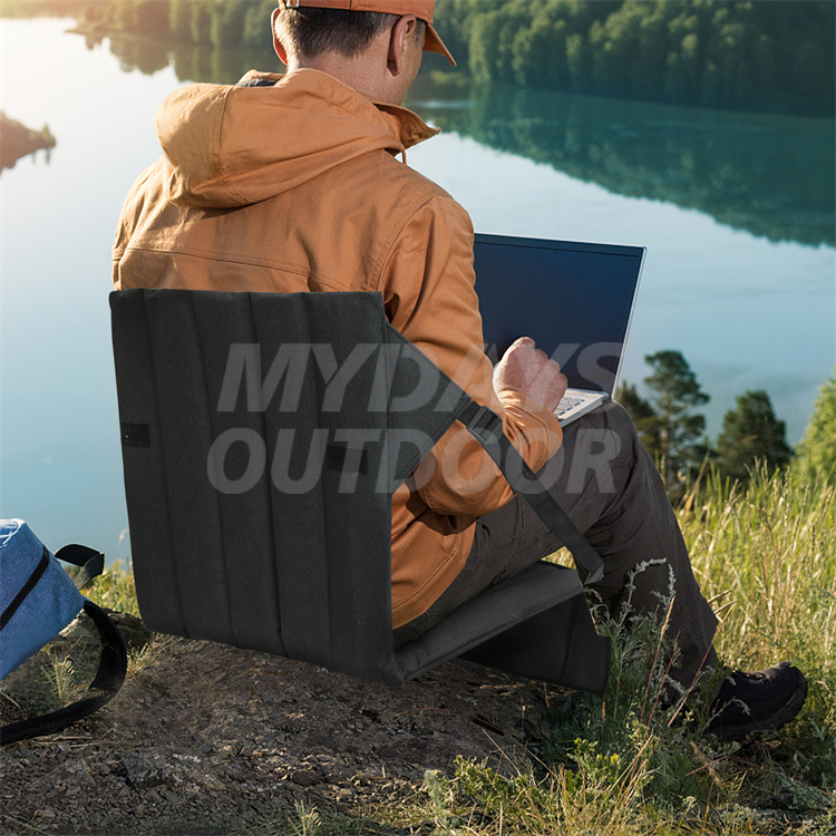 Coussin extérieur de siège de stade portable avec dossier MDSCS-26