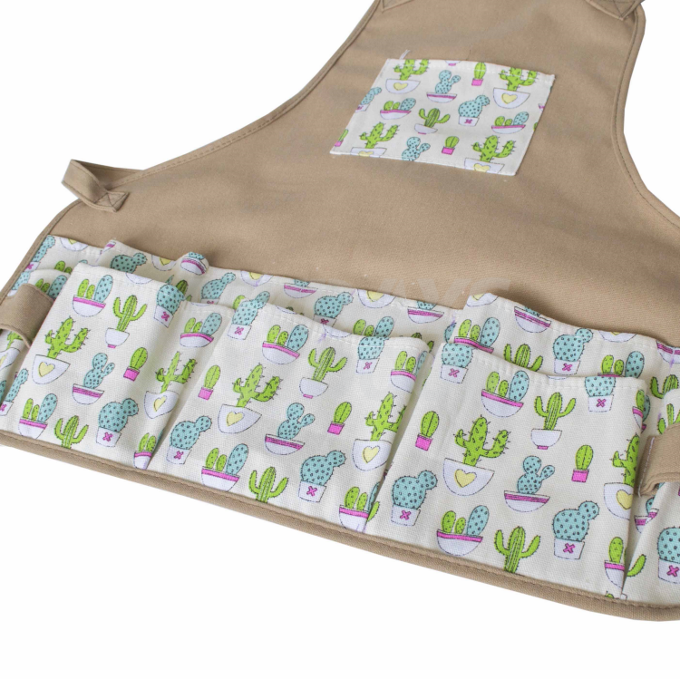 Cactus Heavy Duty Garden Aprons With Pockets MDSGA4 Mydays Outdoor