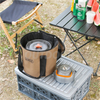 Bærbar Støvtett Vanntett Gjenbrukbar Sammenleggbar Camping Pot Oppbevaringspose MDSCO-14